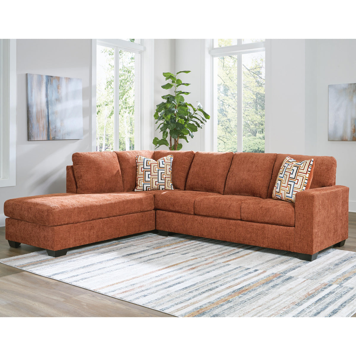 Aviemore Spice sectional – Left Arm Facing