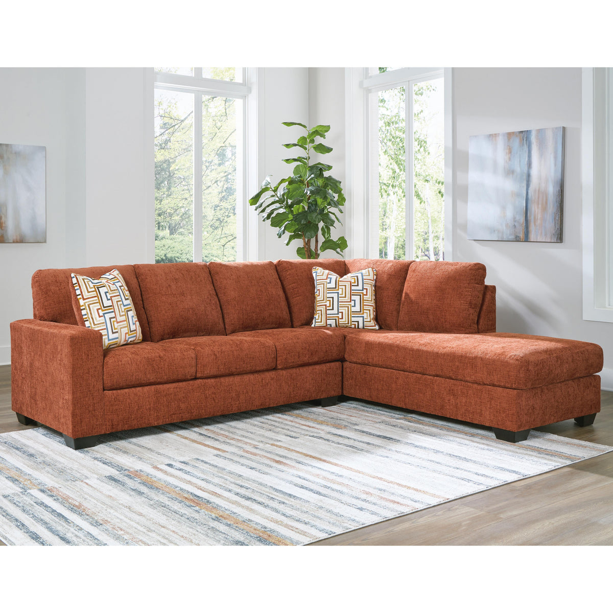 Aviemore Spice sectional – Right Arm Facing