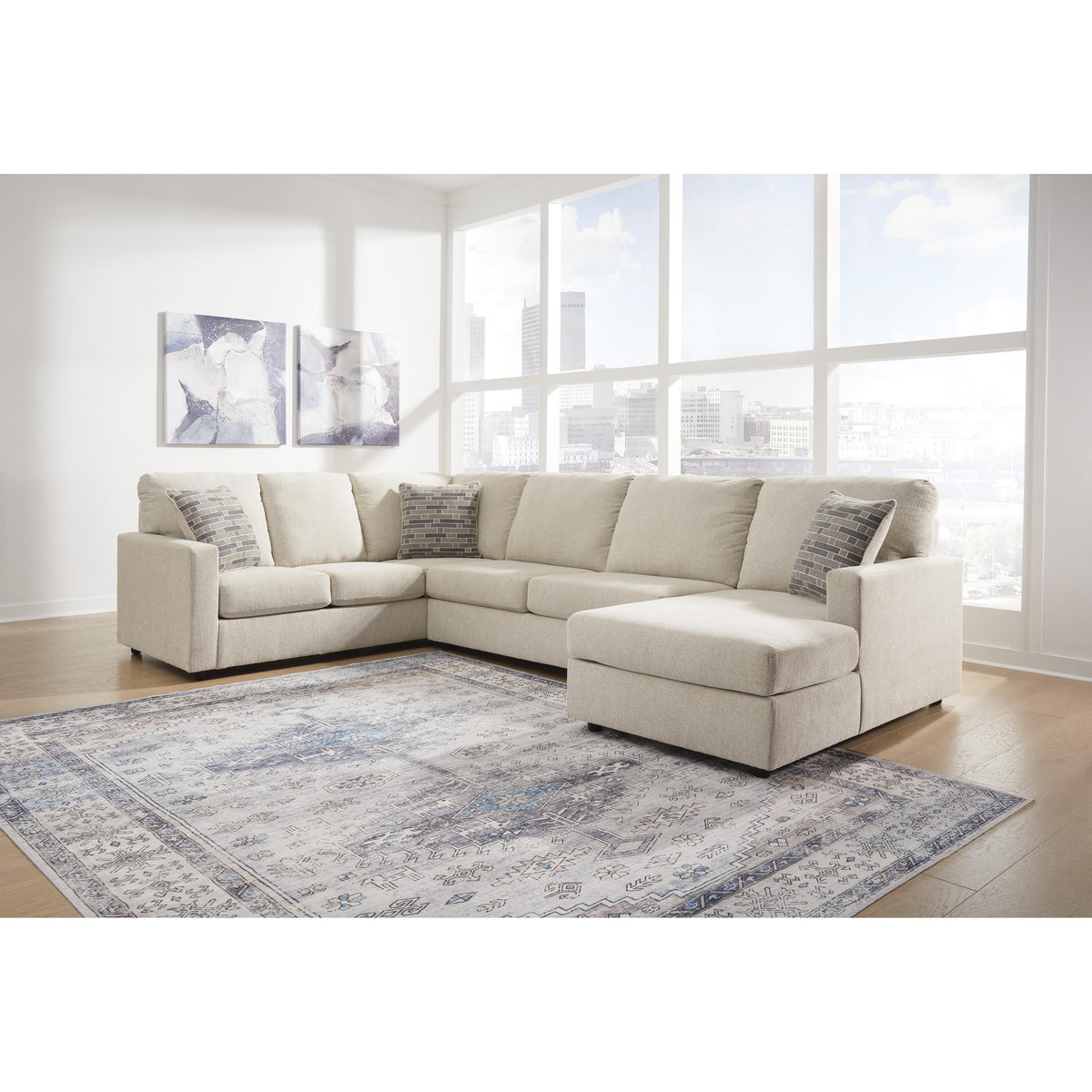 Edenfield 29004S2 3 pc Sectional with Chaise — view 3