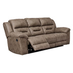 Stoneland Reclining Leather Look Sofa 3990588 — view 2
