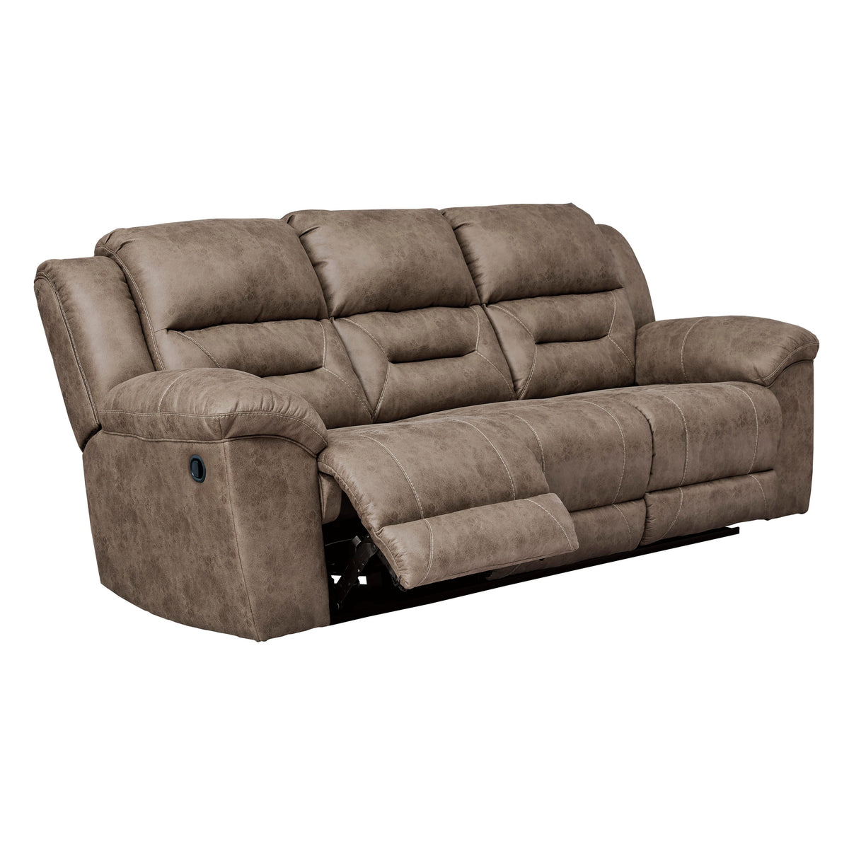 Stoneland Reclining Leather Look Sofa 3990588 — view 2