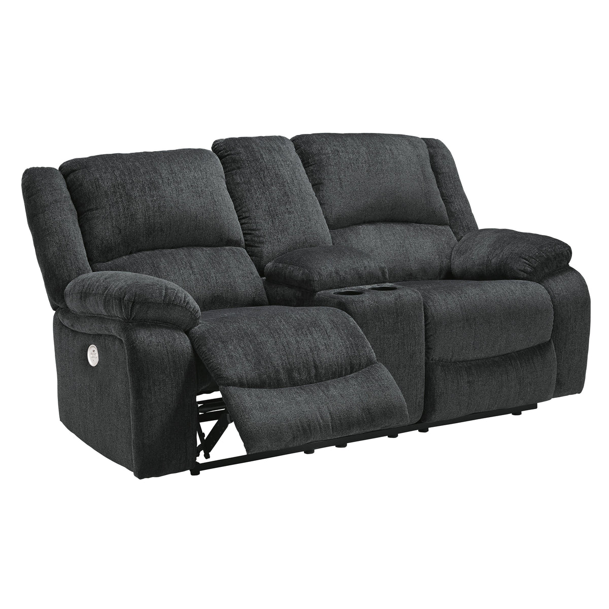Draycoll 7650496 Double Reclining Power Loveseat with Console — view 2