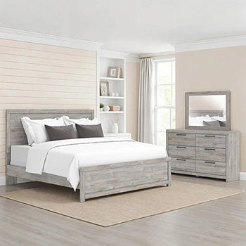 Broachmyn gray six-drawer dresser