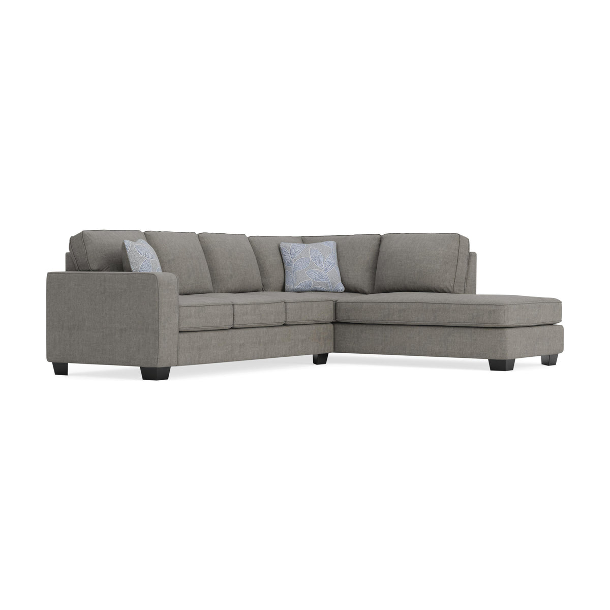Altari Alloy sectional – angled studio view