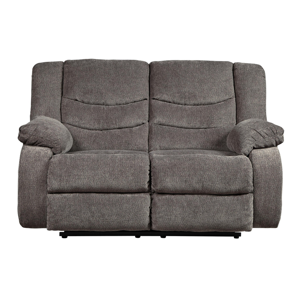 Tulen Reclining Fabric Loveseat 9860686 — view 1