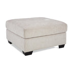 Aviemore Oversized Accent Ottoman in Stone