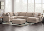 Newellen Hemp sectional – right arm facing